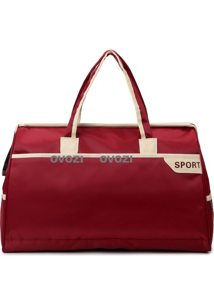 Ovozı Unisex Büyük Kapasiteli Spor Spor Çantası Seyahat Çantası (Yurt Dışından)