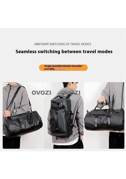 Ovozı Unisex Büyük Kapasiteli Spor Spor Çantası Seyahat Çantası (Yurt Dışından) modelleri