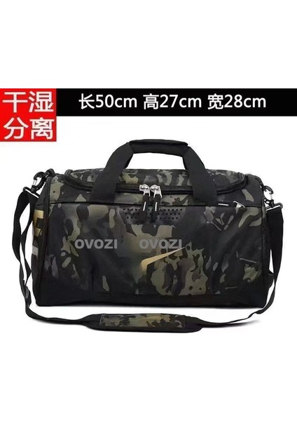 Ovozı Unisex Büyük Kapasiteli Spor Spor Çantası Seyahat Çantası (Yurt Dışından)