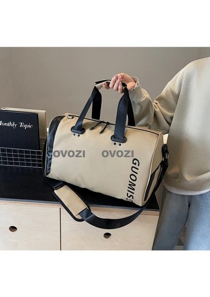 Ovozı Unisex Büyük Kapasiteli Spor Spor Çantası Seyahat Çantası (Yurt Dışından) indirimleri