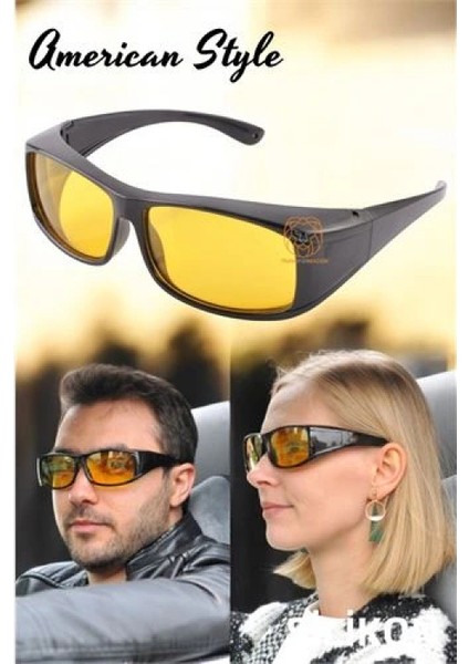 Güvenli Gece Sürüş Görüş Gözlüğü Sis Far Işık Önleyici Anti-Fog Gözlük fiyatları