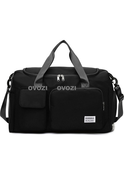 Ovozı Unisex Büyük Kapasiteli Spor Spor Çantası Seyahat Çantası (Yurt Dışından)