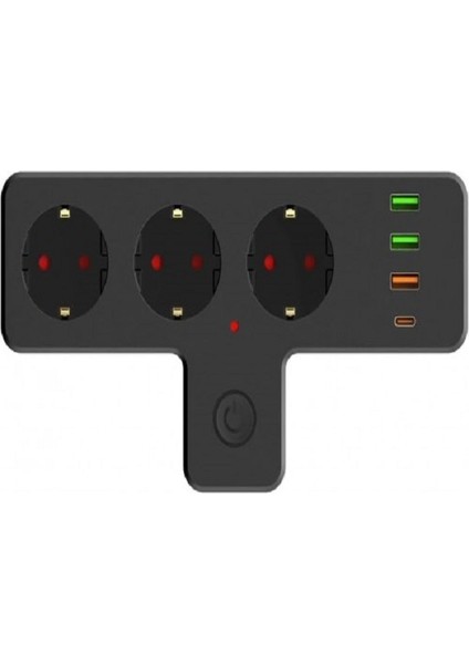 Akım Korumalı USB Girişli Kablosuz Priz 7/24 Canlı Izleme Wifi'li Güvenlik ve Bakıcı Kamerası