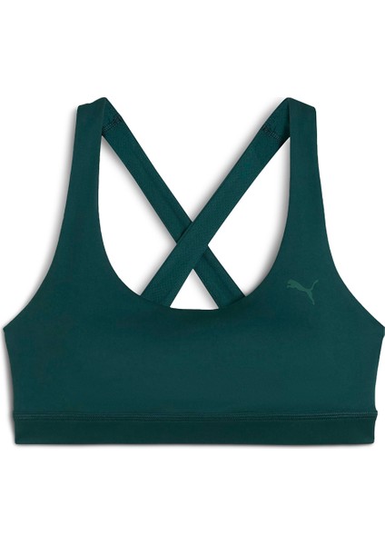 Cloudspun Bra Mid Kadın Yeşil Bisiklet Yaka Sporcu Sütyeni