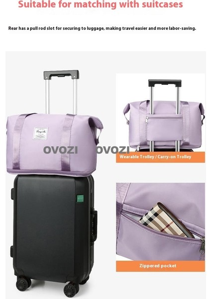 Ovozı Unisex Büyük Kapasiteli Spor Spor Çantası Seyahat Çantası (Yurt Dışından) fiyatları