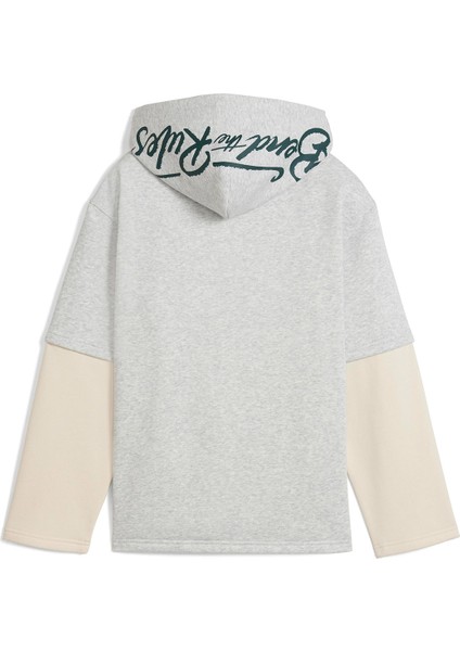 Mid 90S Layered Çocuk Gri Sweatshirt fiyatları