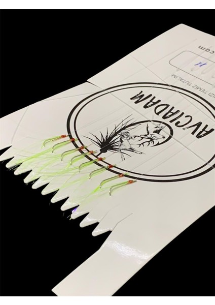 Istavrit Çaparisi Beyaz Iğneli 8li Tekne