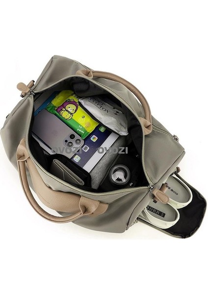 Ovozı Unisex Büyük Kapasiteli Spor Spor Çantası Seyahat Çantası (Yurt Dışından) indirimleri