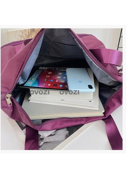 Ovozı Unisex Büyük Kapasiteli Spor Spor Çantası Seyahat Çantası (Yurt Dışından) modelleri