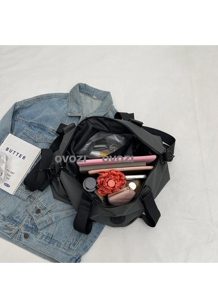 Ovozı Unisex Büyük Kapasiteli Spor Spor Çantası Seyahat Çantası (Yurt Dışından) indirimleri