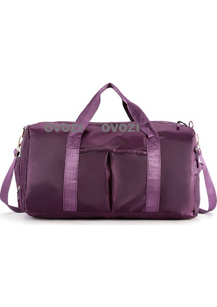 Ovozı Unisex Büyük Kapasiteli Spor Spor Çantası Seyahat Çantası (Yurt Dışından)