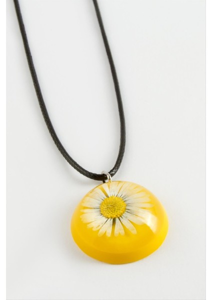 Depomix Papatya Epoksi Kolye-Sarı fiyatları