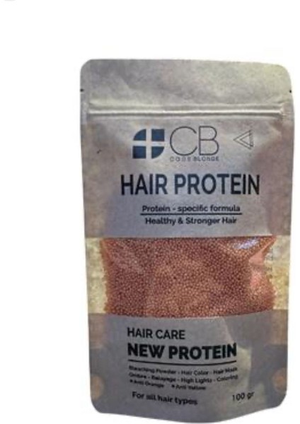 Saç Proteini 100 gr – Hasar Görmüş Saçlar Için Onarıcı Bakım