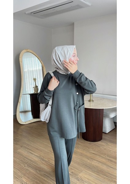 Çıt Çıt Detaylı Oysho Takım-Yeşil fırsatları