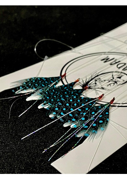 Tüy Çapari Mavi Benekli