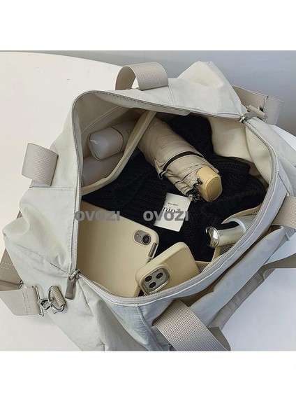 Ovozı Unisex Büyük Kapasiteli Spor Spor Çantası Seyahat Çantası (Yurt Dışından) modelleri