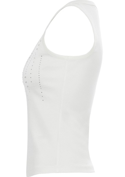 Yuvarlak Yaka Askılı Önü Baskılı Atlet fiyatları