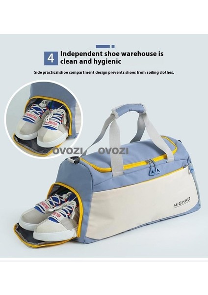 Ovozı Unisex Büyük Kapasiteli Spor Spor Çantası Seyahat Çantası (Yurt Dışından) indirimleri