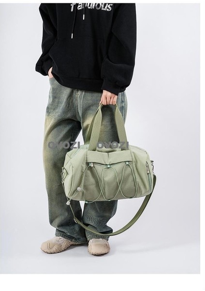 Ovozı Unisex Büyük Kapasiteli Spor Spor Çantası Seyahat Çantası (Yurt Dışından) indirimleri