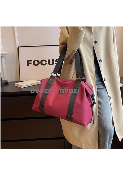 Ovozı Unisex Büyük Kapasiteli Spor Spor Çantası Seyahat Çantası (Yurt Dışından) fiyatları