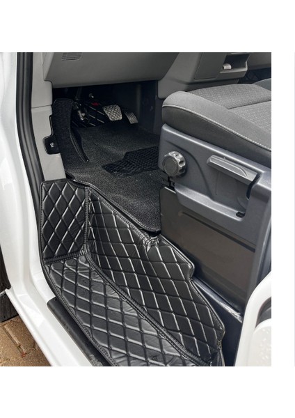 Ford Transit Custom 2024 Sonrası Aracına Özel 8d Çift Katmanlı Havuzlu Paspas Takımı(Siyah) fiyatları