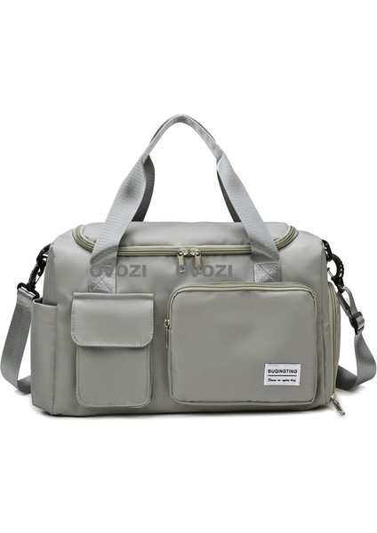 Ovozı 42*26*20CM Unisex Büyük Kapasiteli Spor Spor Çantası Seyahat Çantası (Yurt Dışından)