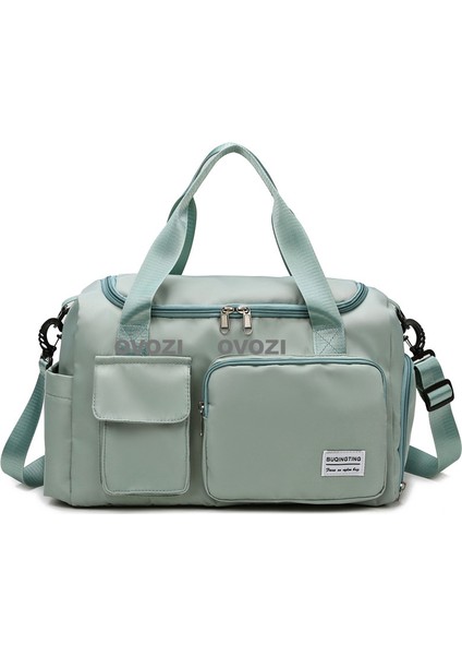 Ovozı 42*26*20CM Unisex Büyük Kapasiteli Spor Spor Çantası Seyahat Çantası (Yurt Dışından)