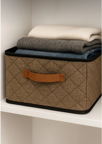 1 Adet Çelik Çerçeveli Katlanabilir Dolap Içi Raf Düzenleyici 25X45X20CM Krem Gardırop Organizer fiyatları