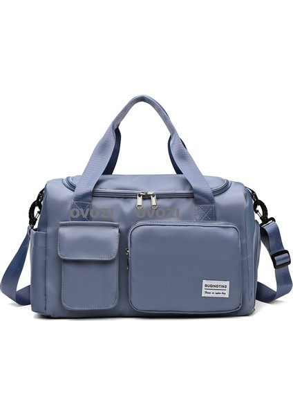 Ovozı 42*26*20CM Unisex Büyük Kapasiteli Spor Spor Çantası Seyahat Çantası (Yurt Dışından)