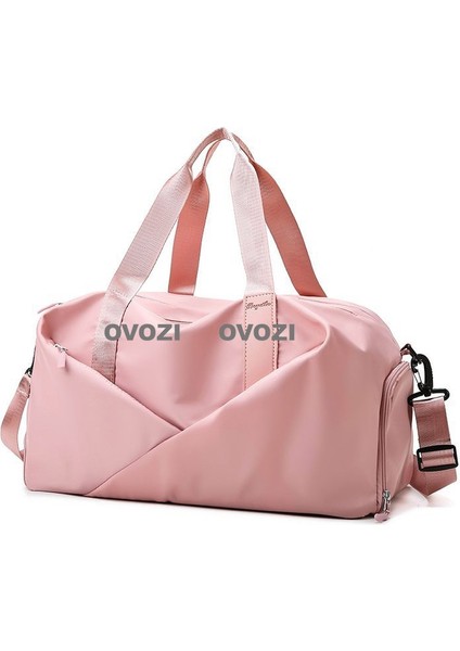 Ovozı 46*27*27CM Unisex Büyük Kapasiteli Spor Spor Çantası Seyahat Çantası (Yurt Dışından)
