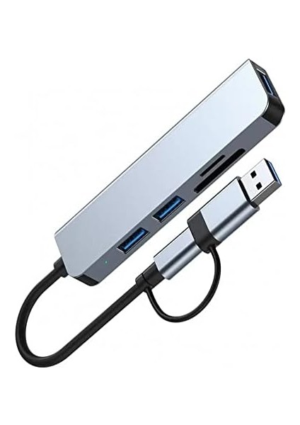 Usb-C Hub 5 In 1 Type C Hub Multiport fiyatları