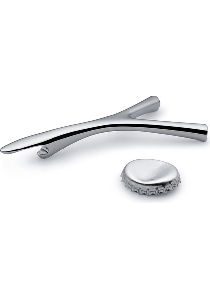 FGO06 Virgula Divina Şişe Açacağı Paslanmaz Çelik 18/10 Ayna Cilalı