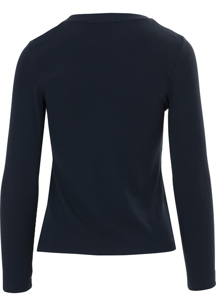 Kol Ucu Etiket Detaylı Yakası Taşlı Bluz modelleri