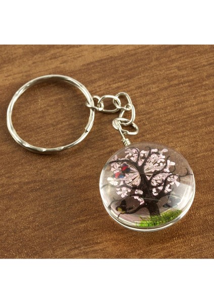 Depomix Ağaç Canlı Anahtarlık-Renkli