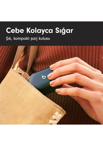 Studio Buds +|gürültü Önleme Özellikli Gerçek Kablosuz Kulaklık, ve ile Gelişmiş Uyumluluk, Yerleşik Mikrofon, Tere Dayanıklı Kulaklık - Siyah/ modelleri