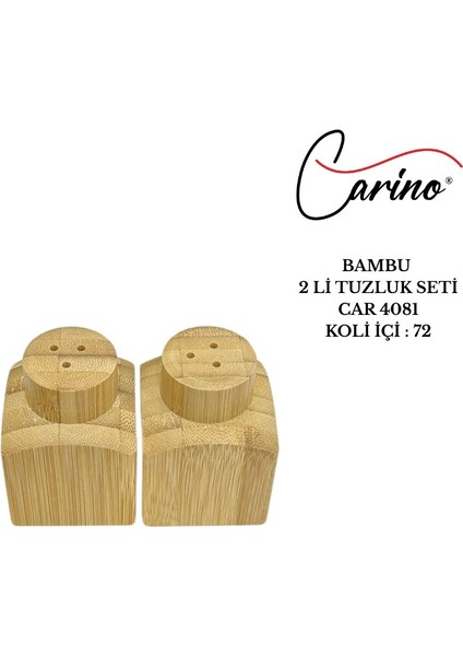 Bambu 2 Li Tuzluk Seti