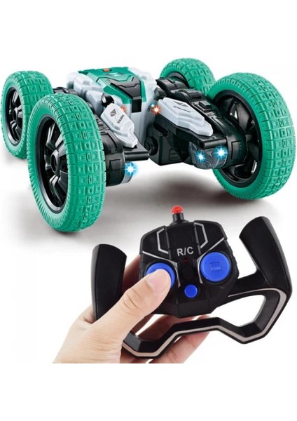 360 Derece Dönebilen Şarjlı Işıklı Kumandalı Kasırga Akrobat Full Fonksiyon Araba fırsatları
