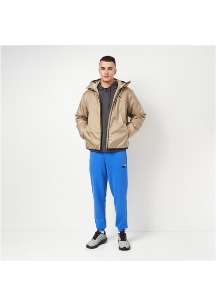 Essentials Ligth Padded Erkek Bej Kapüşonlu Mont modelleri