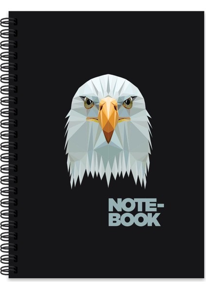 17X24 100 Yp. Sert Kapak Jungle Defter - Kartal