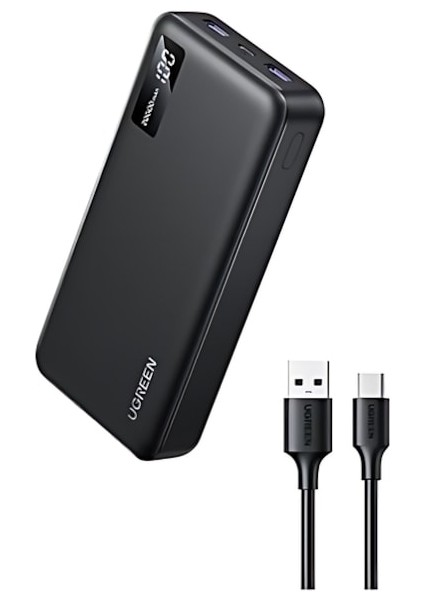 20.000 Mah Pd 3.0 Hızlı Şarj Powerbank 1xusb-C, 2xusb-A - 25683