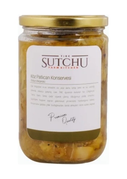 Isli Köz Patlıcan Konservesi 600 gr