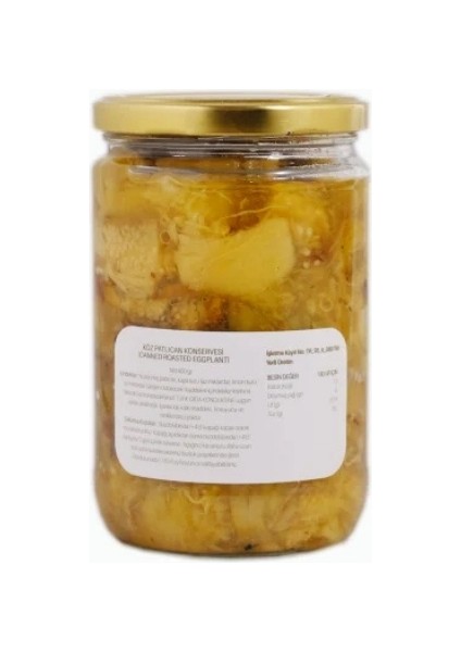 Isli Köz Patlıcan Konservesi 600 gr fiyatları