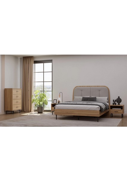 Glen Tortana Şifonyer 110 cm Yükseklik 69 cm Genişlik 41 cm Derinlik 4 Çekmeceli Modern Tasarım fiyatları