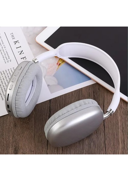 P9 Kablosuz 5.0 Bluetooth Kulaklık Üst Baş Yapısı Süngerli 400MA Pil 10 Saat Müzik Çalma. indirimleri