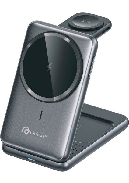 V Charge Pro 15W Magsafe Kablosuz Hızlı Şarj Standı Apple/watch/airpods/kulaklık/telefon modelleri