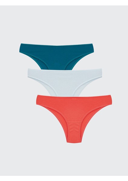 Yeni Sezon Brazilian Külot 3'lü