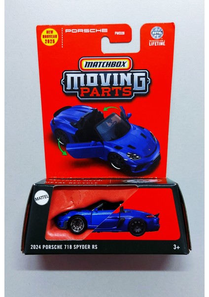 2024 Porsche 718 Spyder Rs ( Moving Parts ) ( Özel Seri Model Araba )