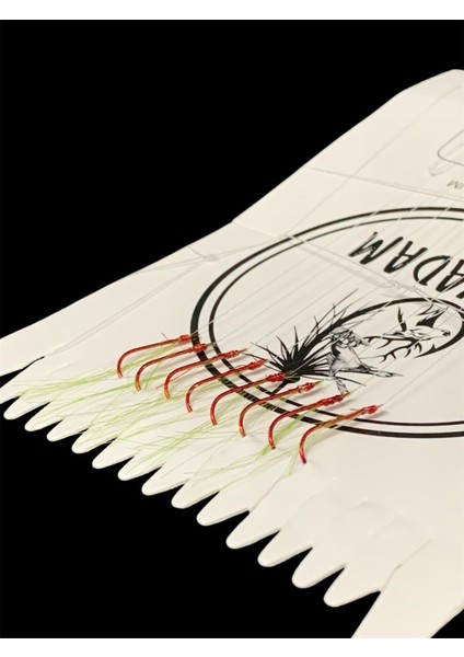 Istavrit Çaparisi Kırmızı Iğne - Kıyı 8li