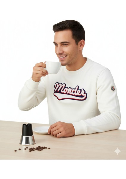 Erkek Sweatshirt Regular Fit Pamuklu Kumaş Iki Iplik OPES26MNCMOD13