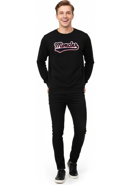 Erkek Sweatshirt Regular Fit Pamuklu Kumaş Iki Iplik OPES26MNCMOD13